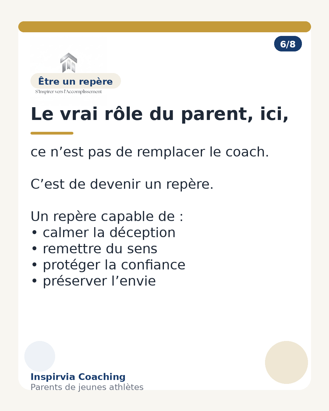 Les 7 erreurs que font les parents de jeunes athlètes